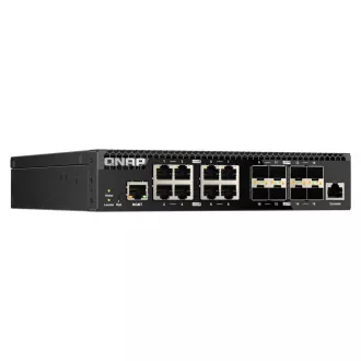 QNAP Switch QSW-3216R-8S8T (8x 10G GbE-Ports   8x 10G SFP -Ports, halbe Breite)