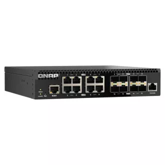 QNAP Switch QSW-3216R-8S8T (8x 10G GbE-Ports   8x 10G SFP -Ports, halbe Breite)