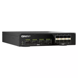 QNAP verwalteter Switch QSW-M7308R-4X (4x 100GbE-Ports 8x 25GbE-Ports, halbe Breite) QNAP verwalteter Switch QSW-M7308R-4X (4x 100GbE-Ports 8x 25GbE-Ports, halbe Breite)