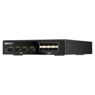 QNAP verwalteter Switch QSW-M7308R-4X (4x 100GbE-Ports 8x 25GbE-Ports, halbe Breite) QNAP verwalteter Switch QSW-M7308R-4X (4x 100GbE-Ports 8x 25GbE-Ports, halbe Breite)
