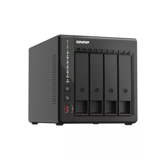 QNAP NVR QVP-41C (4core 2.6GHz, 8GB RAM, 4xSATA, 2x2.5GbE, 2xM.2 Slot, 2xHDMI, Kameras: 8 (max 24)