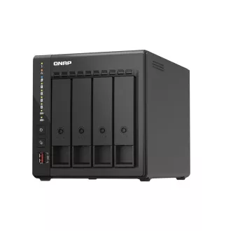QNAP NVR QVP-41C (4core 2.6GHz, 8GB RAM, 4xSATA, 2x2.5GbE, 2xM.2 Slot, 2xHDMI, Kameras: 8 (max 24)