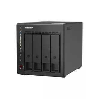 QNAP NVR QVP-41C (4core 2.6GHz, 8GB RAM, 4xSATA, 2x2.5GbE, 2xM.2 Slot, 2xHDMI, Kameras: 8 (max 24)