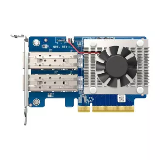 QNAP QXG-10G2SF-NXE - 2x 10GbE SFP , flache Bauweise, PCIe Gen3 x8