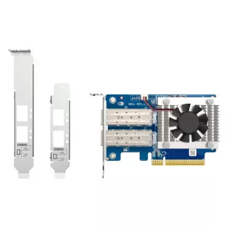QNAP QXG-10G2SF-NXE - 2x 10GbE SFP , flache Bauweise, PCIe Gen3 x8