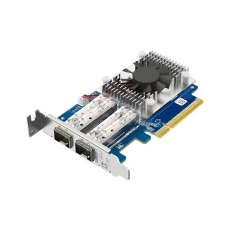 QNAP QXG-10G2SF-NXE - 2x 10GbE SFP , flache Bauweise, PCIe Gen3 x8