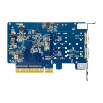 QNAP QXG-10G2SF-NXE - 2x 10GbE SFP , flache Bauweise, PCIe Gen3 x8 QNAP QXG-10G2SF-NXE - 2x 10GbE SFP , flache Bauweise, PCIe Gen3 x8