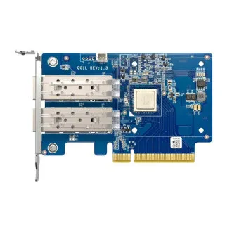 QNAP QXG-10G2SF-NXE - 2x 10GbE SFP , flache Bauweise, PCIe Gen3 x8 QNAP QXG-10G2SF-NXE - 2x 10GbE SFP , flache Bauweise, PCIe Gen3 x8