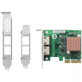 QNAP QXG-2G2T-I225 - 2.5GbE (2 Anschlüsse) PCIe-Karte für PC und NAS QNAP QXG-2G2T-I225 - 2.5GbE (2 Anschlüsse) PCIe-Karte für PC und NAS