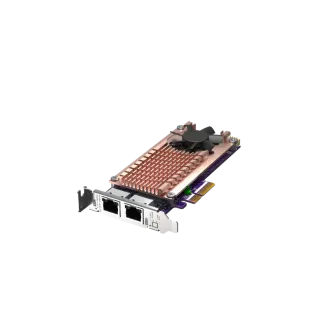 QNAP QM2-Serie, 2 x PCIe 2280 M.2 SSD-Steckplätze, PCIe Gen3 x 4 , 2 x Intel I225LM 2.5GbE NBASE-T-Anschluss QNAP QM2-Serie, 2 x PCIe 2280 M.2 SSD-Steckplätze, PCIe Gen3 x 4 , 2 x Intel I225LM 2.5GbE NBASE-T-Anschluss