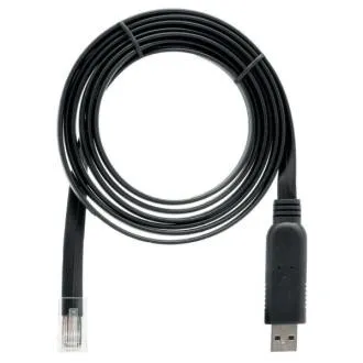 QNAP - Konsolenkabel USB zu RJ45 1,8 m QNAP - Konsolenkabel USB zu RJ45 1,8 m