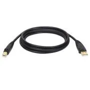 USB-A/USB-B-Kabel (Stecker/Buchse), USB 2.0, 3,05 m