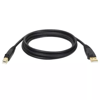 USB-A/USB-B-Kabel (Stecker/Buchse), USB 2.0, 3,05 m