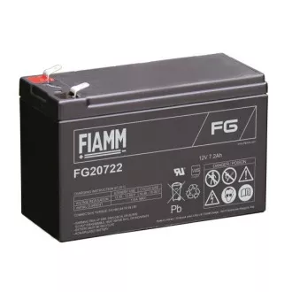 Fiamm Bleibatterie FG20722 12V/7,2Ah Faston 6,3