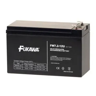 Batterie FUKAWA FW 7.2-12 F2U (12V 7,2Ah/7Ah) Batterie FUKAWA FW 7.2-12 F2U (12V 7,2Ah/7Ah)