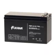 Batterie FUKAWA FW 7.2-12 F1U (12V 7,2Ah) faston 4,8mm
