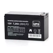 USV-Batterie 12V 7,2Ah F2