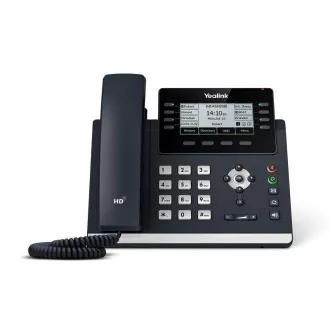 Yealink SIP-T43U SIP-Telefon, PoE, 3,7" 360x160 LCD, 21 Leitungssätze, 2xUSB, GigE Yealink SIP-T43U SIP-Telefon, PoE, 3,7" 360x160 LCD, 21 Leitungssätze, 2xUSB, GigE