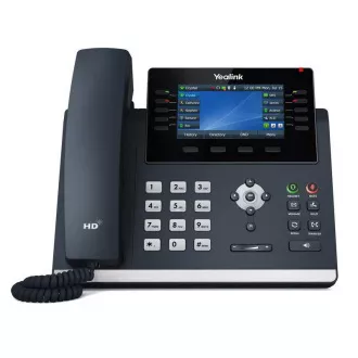 Yealink SIP-T46U SIP-Telefon, PoE, 4,3" 480x272 LCD, 27 Leitungsraten, 2xUSB, Gig Yealink SIP-T46U SIP-Telefon, PoE, 4,3" 480x272 LCD, 27 Leitungsraten, 2xUSB, Gig