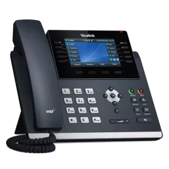Yealink SIP-T46U SIP-Telefon, PoE, 4,3" 480x272 LCD, 27 Leitungsraten, 2xUSB, Gig Yealink SIP-T46U SIP-Telefon, PoE, 4,3" 480x272 LCD, 27 Leitungsraten, 2xUSB, Gig