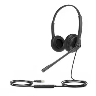 Yealink UH34 Dual Headset für beide Ohren mit USB-Anschluss Yealink UH34 Dual Headset für beide Ohren mit USB-Anschluss