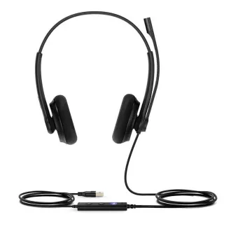 Yealink UH34 Lite Dual Headset für beide Ohren mit USB-Anschluss für Teams