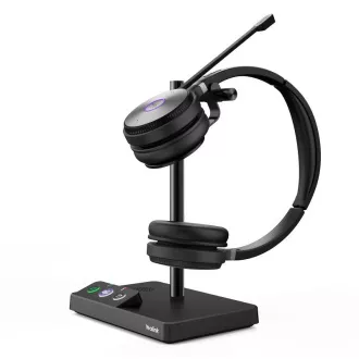 Yealink WH62 Dual DECT-Basis mit Doppelohr-Headset für Teams Yealink WH62 Dual DECT-Basis mit Doppelohr-Headset für Teams