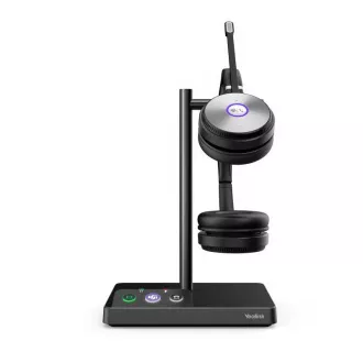 Yealink WH62 Dual DECT-Basis mit Doppelohr-Headset für Teams Yealink WH62 Dual DECT-Basis mit Doppelohr-Headset für Teams