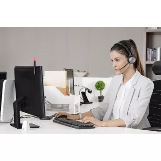 Yealink WH62 Dual DECT-Basis mit Doppelohr-Headset für Teams Yealink WH62 Dual DECT-Basis mit Doppelohr-Headset für Teams