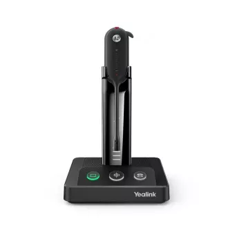 Yealink WH63 DECT-Basisstation mit Einohr-Headset Yealink WH63 DECT-Basisstation mit Einohr-Headset