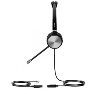 Yealink YHS36 Dual Headset für beide Ohren mit QD-RJ9-Anschlüssen Yealink YHS36 Dual Headset für beide Ohren mit QD-RJ9-Anschlüssen