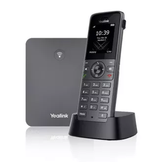 Yealink W73P, IP DECT Basis Handset, PoE, 1,8" Bar.display, bis zu 10 Handsets Yealink W73P, IP DECT Basis Handset, PoE, 1,8" Bar.display, bis zu 10 Handsets