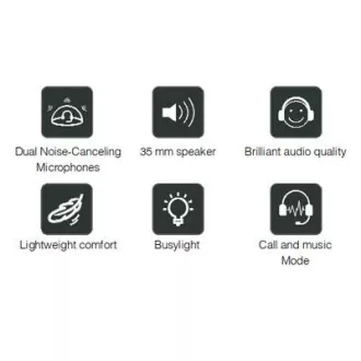 Yealink UH37 Dual Headset für beide Ohren mit USB-Anschluss für Teams Yealink UH37 Dual Headset für beide Ohren mit USB-Anschluss für Teams