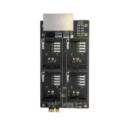 Yeastar EX08 Karte, 8 Anschlüsse, 4 Positionen für S2, O2, SO, BRI, GSM