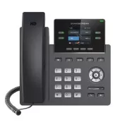 Grandstream GRP2612P, 2,4" TFT-Balkendisplay, 2 SIP-Konten, 4 prog. Trunk, 16 BLF Trunk, PoE, 10/100Mbps