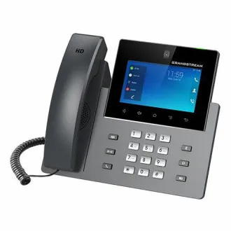 Grandstream GXV3450 SIP-Video-Telefon, 5 "IPS bar.dot.displ., 16 SIP-Konten, Android11, WiFi, BT, PoE Grandstream GXV3450 SIP-Video-Telefon, 5 "IPS bar.dot.displ., 16 SIP-Konten, Android11, WiFi, BT, PoE