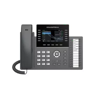 Grandstream GRP2636 SIP-Telefon, 4,3" TFT-Balken-Display, 6SIP-Konten, 24 Pr. tl. , 2x1Gb, WiFi, BT