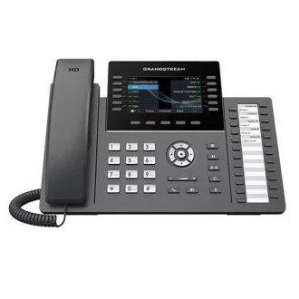 Grandstream GRP2636 SIP-Telefon, 4,3" TFT-Balken-Display, 6SIP-Konten, 24 Pr. tl. , 2x1Gb, WiFi, BT