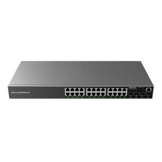 Grandstream GWN7803P L2 Managed Netzwerk PoE Switch 24x 1Gb RJ45, 4x SFP, DHCP, QoS, VLAN Grandstream GWN7803P L2 Managed Netzwerk PoE Switch 24x 1Gb RJ45, 4x SFP, DHCP, QoS, VLAN