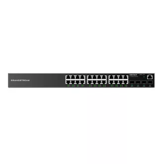 Grandstream GWN7803P L2 Managed Netzwerk PoE Switch 24x 1Gb RJ45, 4x SFP, DHCP, QoS, VLAN Grandstream GWN7803P L2 Managed Netzwerk PoE Switch 24x 1Gb RJ45, 4x SFP, DHCP, QoS, VLAN