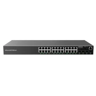 Grandstream GWN7803P L2 Managed Netzwerk PoE Switch 24x 1Gb RJ45, 4x SFP, DHCP, QoS, VLAN Grandstream GWN7803P L2 Managed Netzwerk PoE Switch 24x 1Gb RJ45, 4x SFP, DHCP, QoS, VLAN