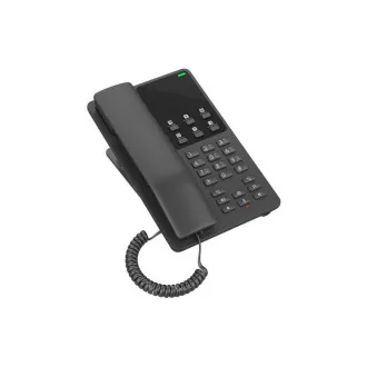 Grandstream GHP621W SIP WiFi Hotel Telefon schwarz