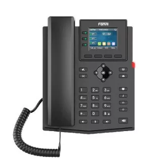 Fanvil X303G SIP-Telefon, 2,4"-Balkendisplay, 4SIP, Dual-Gbit, PoE Fanvil X303G SIP-Telefon, 2,4"-Balkendisplay, 4SIP, Dual-Gbit, PoE