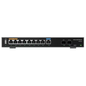 Grandstream GWN7003 VPN-Router 2 SFP, 9 Gb Ports / 1 PoE Eingang, 2 PoE Ausgang