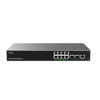 Grandstream GWN7811 L3 Managed Network Switch 8 Ports / 2 SFP , VLAN, DHCP, Stacking