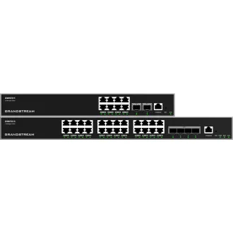 Grandstream GWN7811 L3 Managed Network Switch 8 Ports / 2 SFP , VLAN, DHCP, Stacking