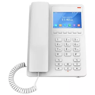 Grandstream GHP630 SIP-Hotel-Telefon mit Display, weiß