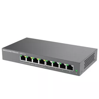Grandstream GWN7711P Layer 2 Lite managed Switch, 8 Ports, 4x PoE/PoE Grandstream GWN7711P Layer 2 Lite managed Switch, 8 Ports, 4x PoE/PoE