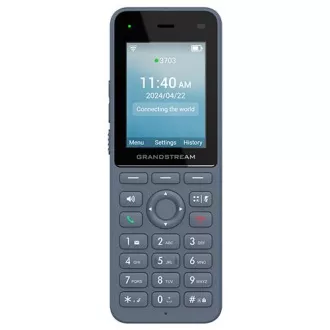 Grandstream WP826 SIP WiFi Telefon, 2,4" Bar-Display, 3 SIP-Konten, BT, USB-C