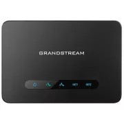 Grandstream HT812 (ATA), 2x FXS, 2 SIP-Konten, 1x Gbit LAN, NAT-Router, 3-Wege-Konf., Auto-Provisi.